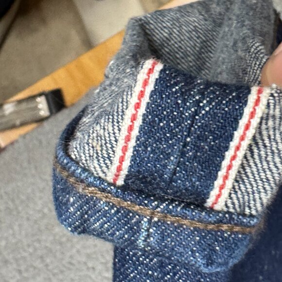 Madewell Jean Mens Size 34x32 Slim Fit Coyle Wash Raw Japanese Red Line Selvedge - Picture 12 of 16